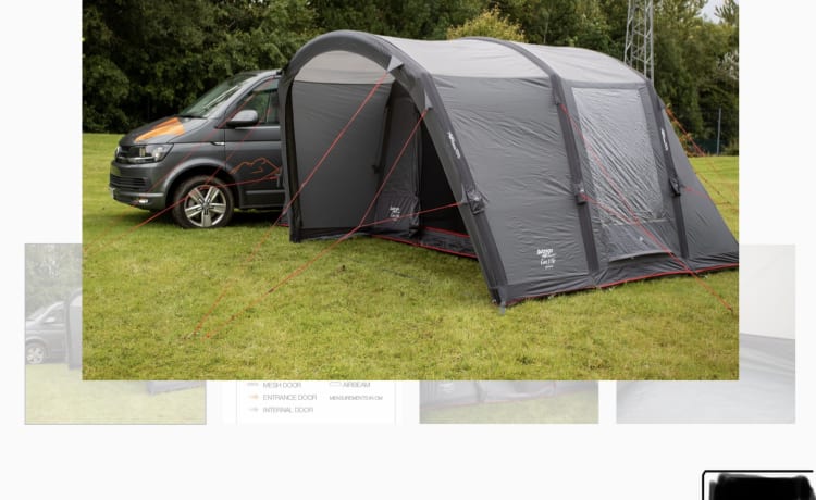 Caora  – Camper Volkswagen High Spec a 4 posti letto del 2020