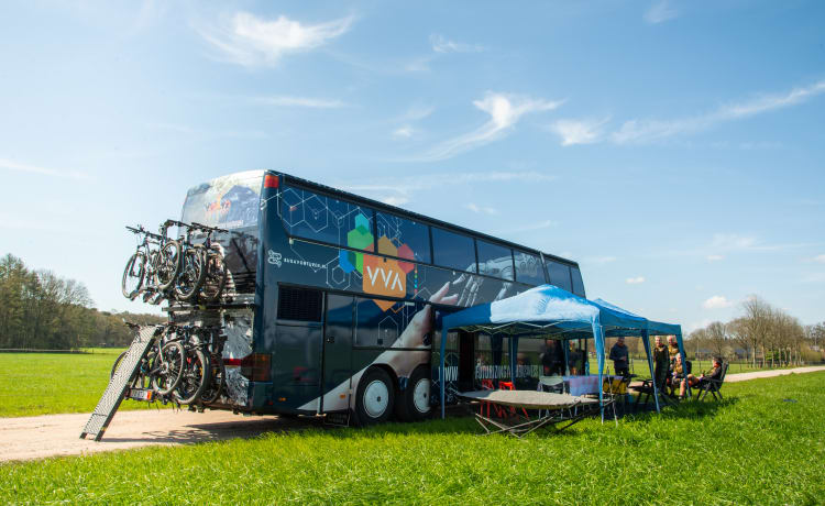 busavonturen – Un camper per auto da turismo da 8 persone per la tua avventura di viaggio