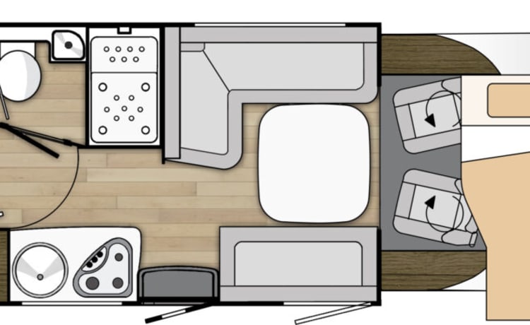 4p Benimar semi-integrated from 2021