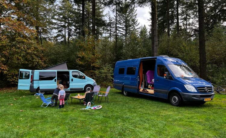 Blueberry – Camping-car 4/5p économique et léger particulièrement cosy