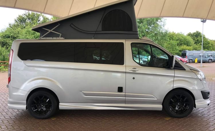 4-persoons Ford campervan