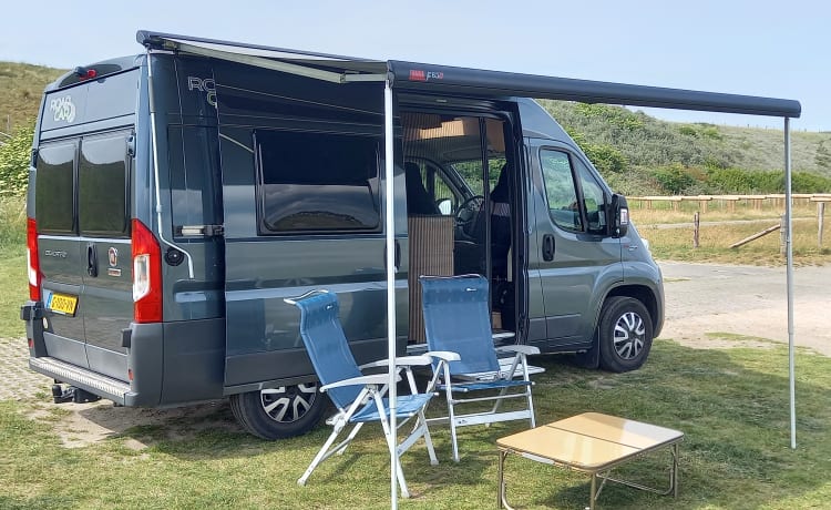 Road Camp – Nette "Feel Free" Pössl camper bus uit 2018 