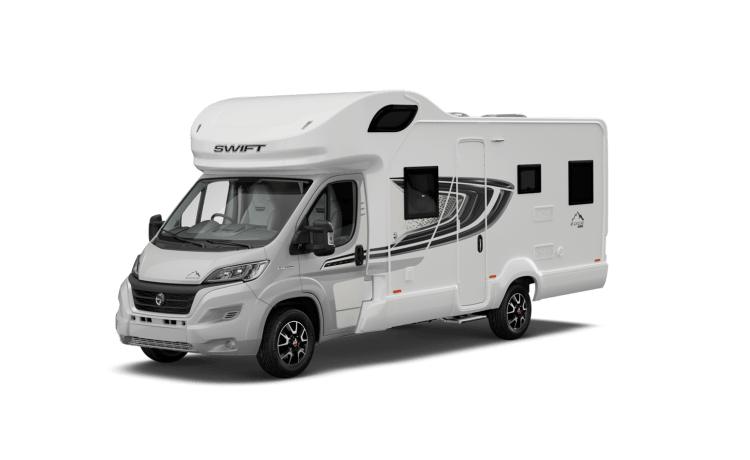 DHF – Swift Edge 466 6 Berth Rear Bunks