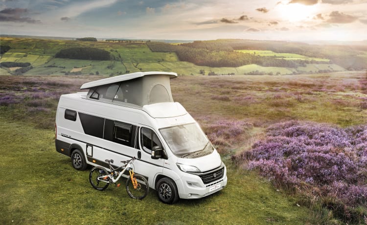 The 67 – 4 berth (pop top) Autotrail Expedition 67 from 2024