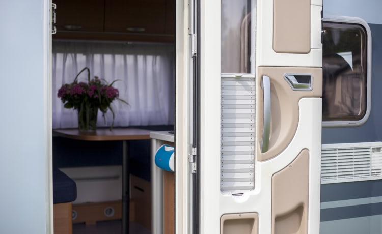 Sunny Boy – Camper 4 P Knaus Sun TI, letto grande, 2 x aria condizionata - regione di Nijmegen