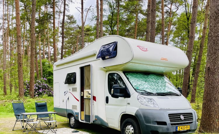 Camping-car 4p mobilvetta