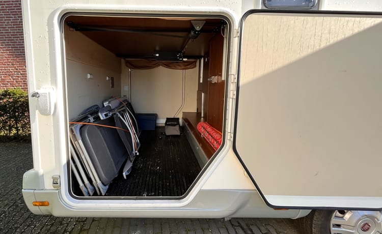 4 person Roller Team semi-integrated camper from 2014