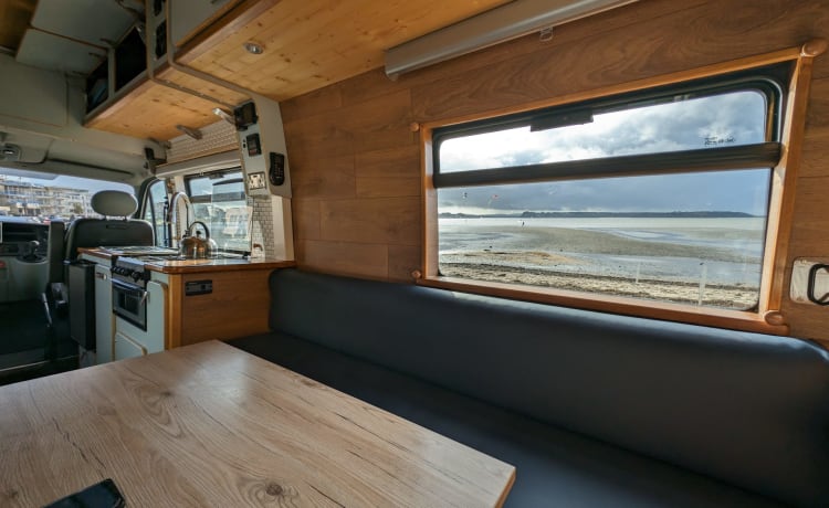 Woodie – Mooie camper met 3 slaapplaatsen 