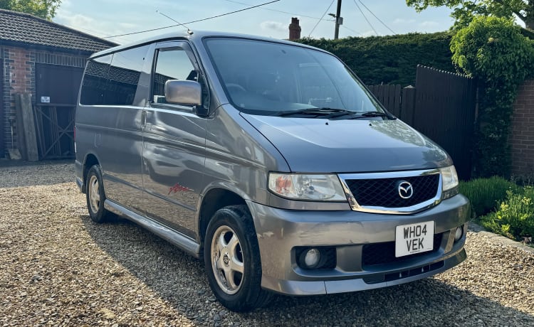 Bongo – 2 berth Mazda campervan from 2004