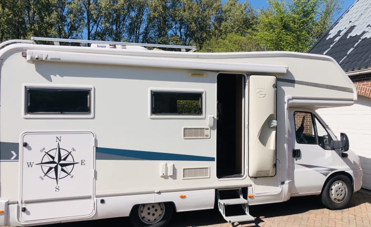 Stoer, sterk en save!  – Complete grote camper FIAT DUCATO