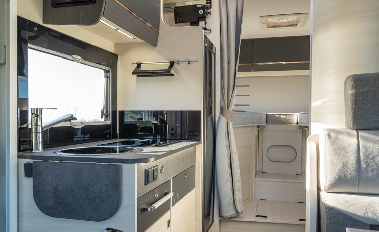 Chausson-2 – Neuer Teilintegrierter mit Automatikgetriebe, fantastisches Layout