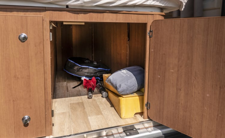 Luxusbus Camper Automatik mit französischem Bett