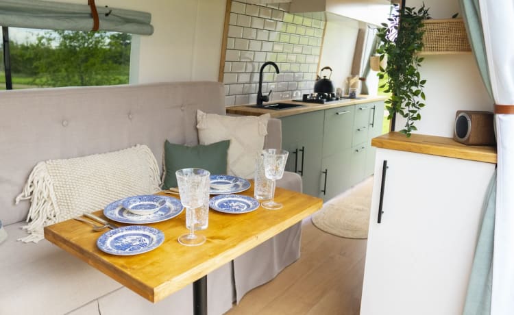 Scandi – Interieur ontworpen prachtige Scandi camper