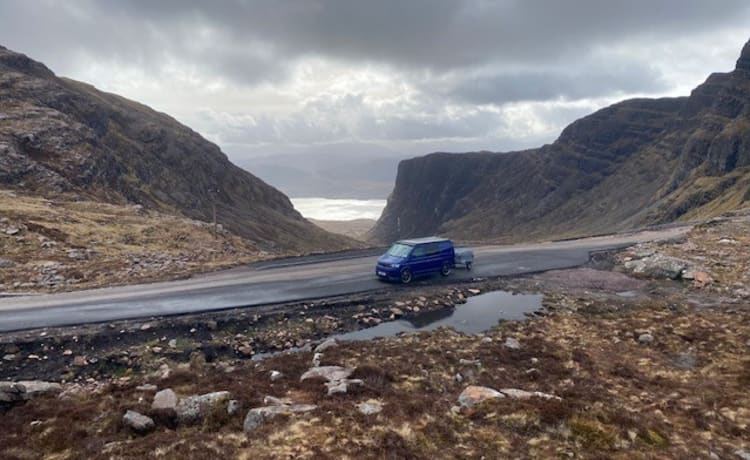 4 berth Volkswagen Transporter campervan 2008