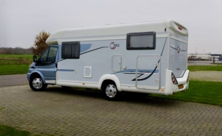 3 persoons camper half integraal 