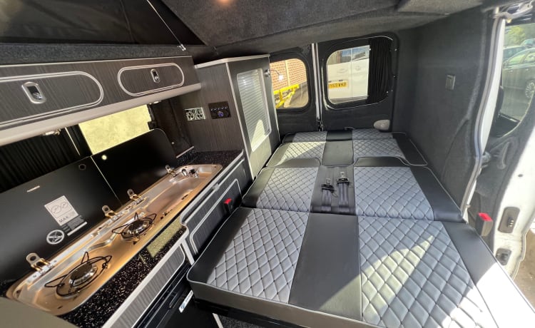 4 berth Vauxhall Vivaro campervan from 2013