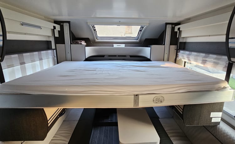 Boerke van Meensel – 6 person luxury camper (2023) - Close to holidays