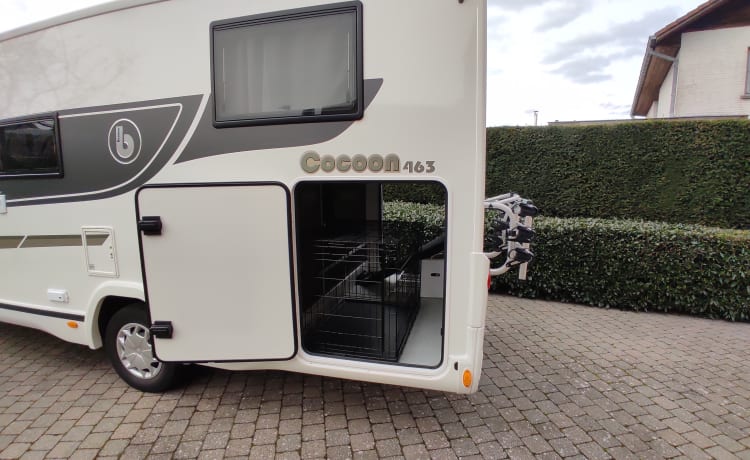 Benny – Leuke Benimar Cocoon 463-camper voor 4personen van 2022