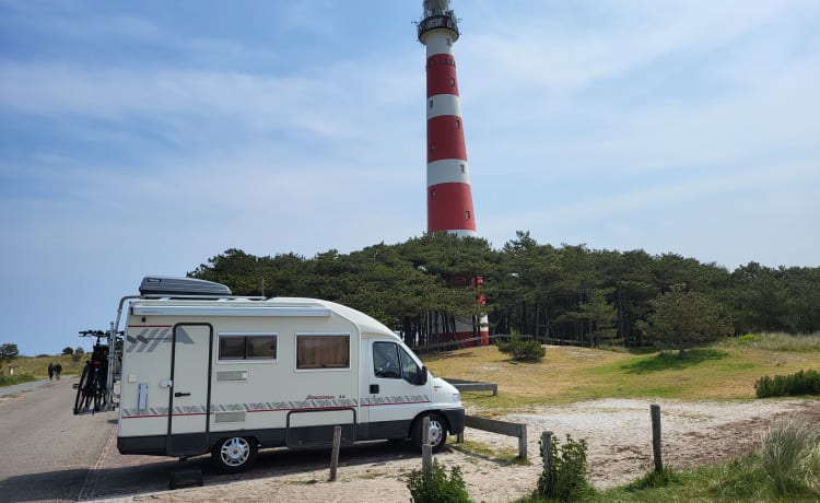 Super nette camper voor 2 personen