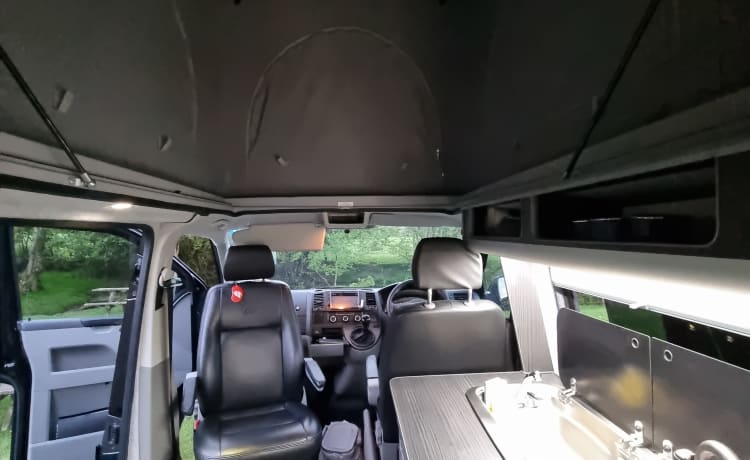 Monika – Vw family T5 -  LWB campervan sleeps 4 