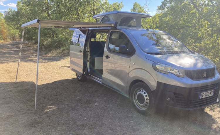 Camellabelle – Van Peugeot Expert, tout chemin. OPTION HANDI. 