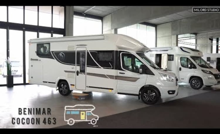 Nieuwe ruime benimar Cocoon 463 – Nouveau spacieux Benimar463 de 2022