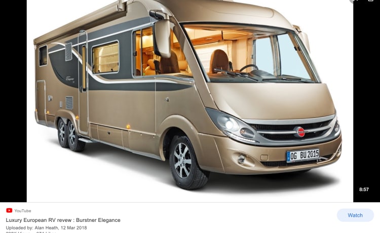 Motorhome Burstner 920g Classe A.