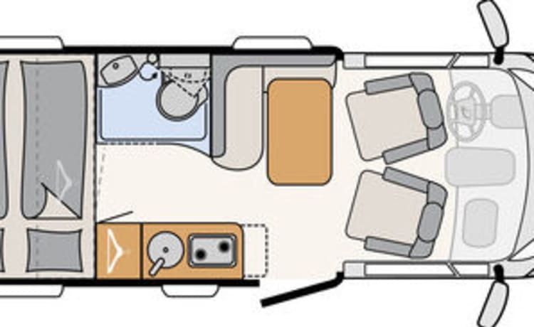 Heerlijk genieten voor twee! – Dethleffs Globebus T1