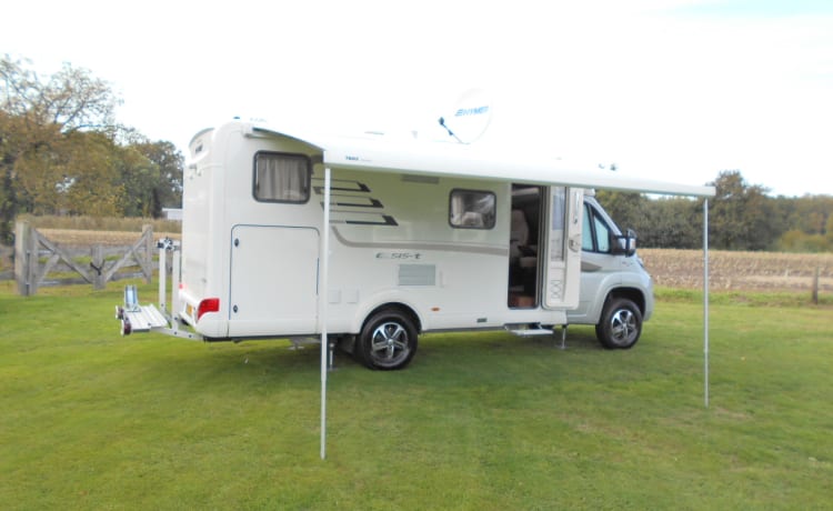 Beemster 7 – Hymer, camper per 2 persone, automatico con molti optional