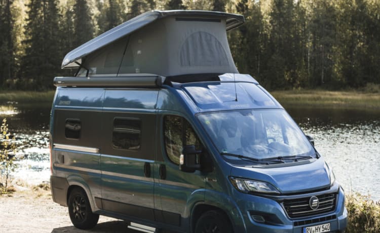 Instagram : bluecamper2023 – Hymer Free Bleu Evolution 5m41 von 2022