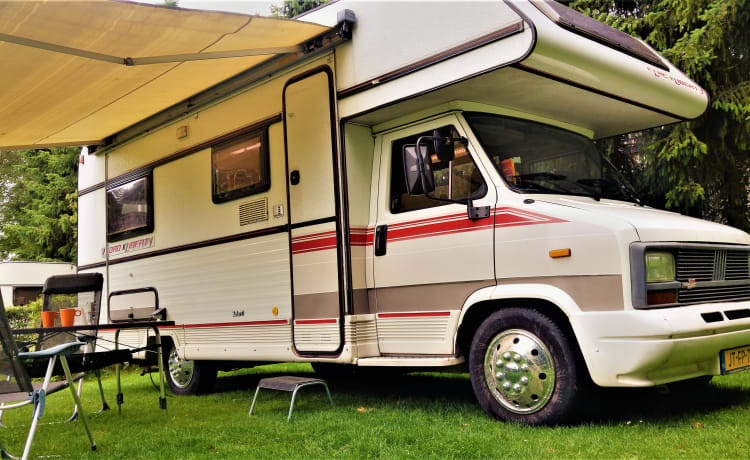 Fiat LMC Liberty  – Panini fatti in casa durante il tuo viaggio in campeggio! Include la pulizia