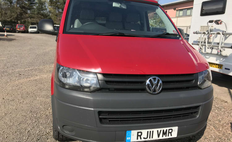 Ruby – Luxury modern Volkswagen Automatic 4 Berth Campervan fully equipped 