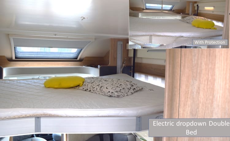 Baker's – 2020 Rollerteam 747, luxe 6-persoons camper