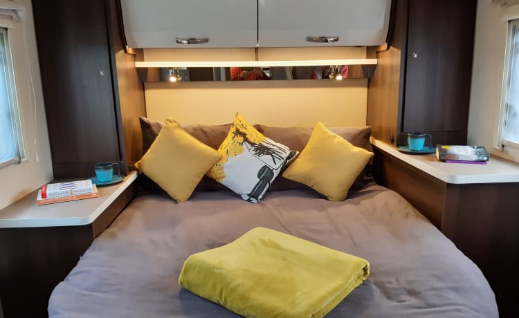 Flora – 4-persoons camper in boetiekstijl