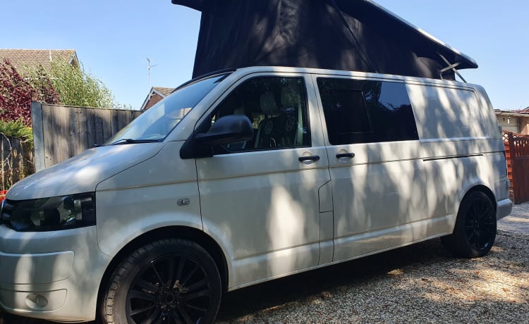 Guinevere – T5.1 Conversione nuova di zecca - autobus Volkswagen a 4 cuccette del 2011