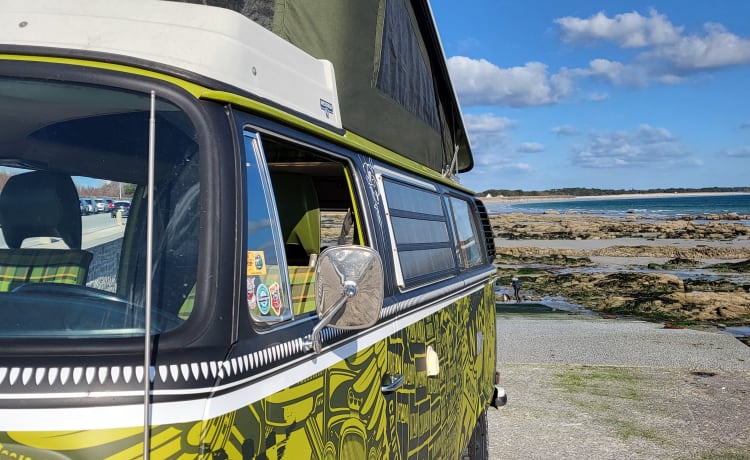 ELVIS  – Viaggio vintage, combinazione Westfalia