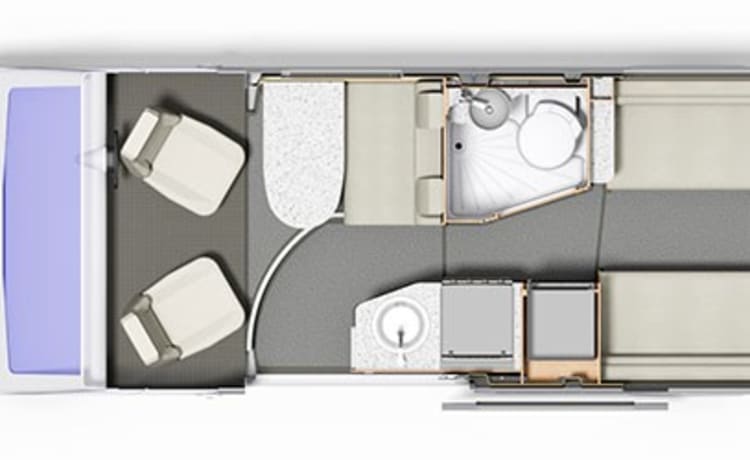 Platinum Camper – 2 adult 1 child Lux Camper Eldiss CV40 ltd edition