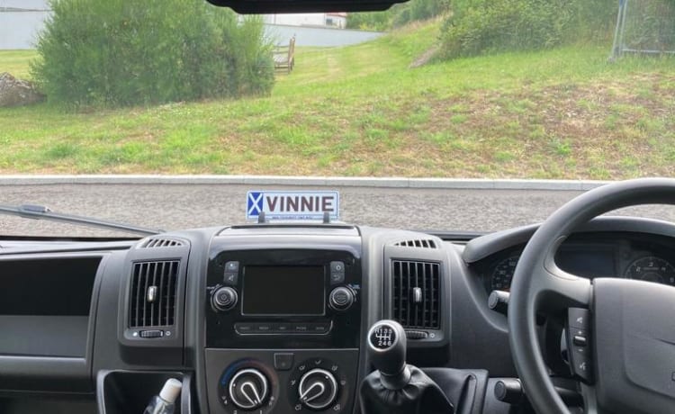 Vinnie  – Campervan in Inverness. Perfect for NC500