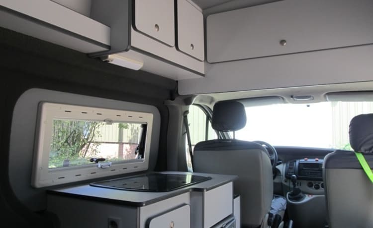 Type 2 – Hip and unique compact bus camper