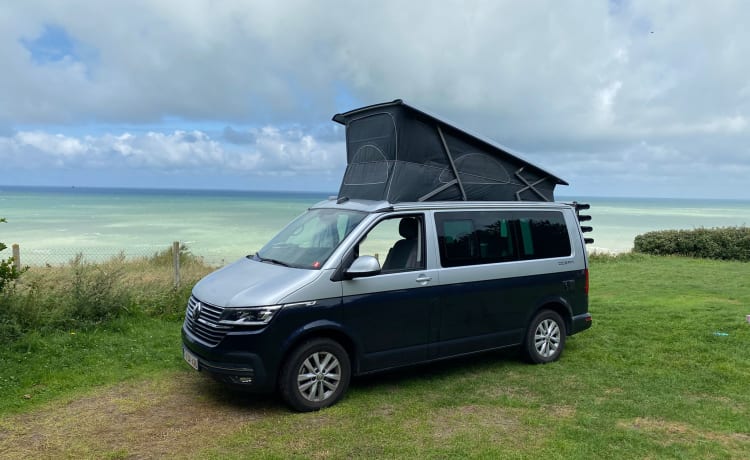 VW California T6.1 Ocean - Grijs/Blauw - Automaat