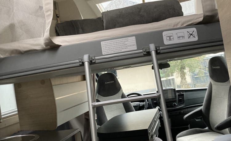 Ons veilige huisje op wielen – New Chausson 777GA