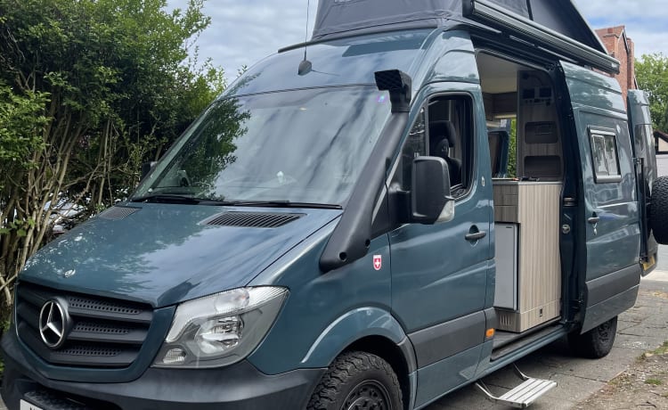 Skippy – Mercedes-Benz Sprinter Bus mit 4 Schlafplätzen aus dem Jahr 2015