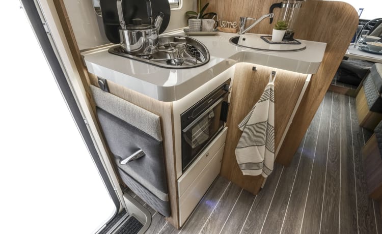 Dexter – Luxe 4-6 Berth Roller Team Auto-Roller 707 Handmatig - Volledig verzekerd