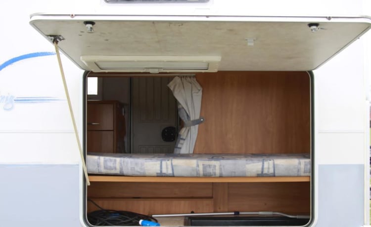 Onze supergezellige camper! – Belle Ford Rimor 678 spacieuse pour 6 personnes