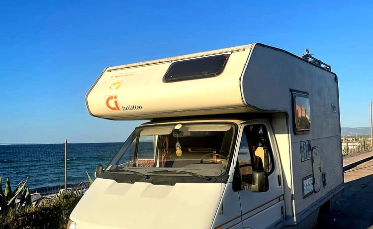 Tony's camper – Ford doorgang 2.5