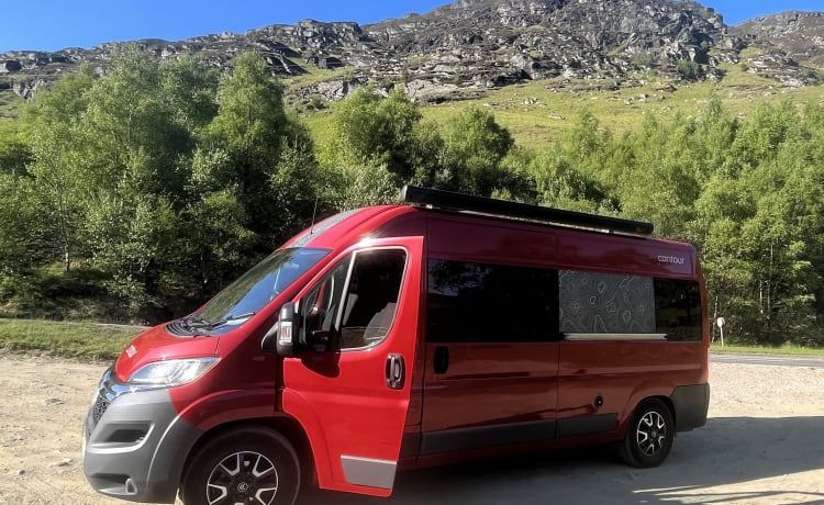 Camper Citroën "contour" 2 posti letto