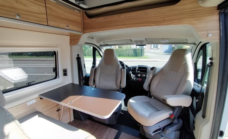 Autobus camper, ideale per vacanze in bicicletta