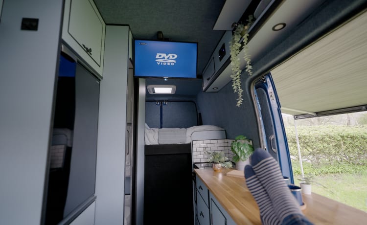 Big Baloo  – Camping-car entièrement chargé, 2 couchettes, hors réseau, à Yorksihre
