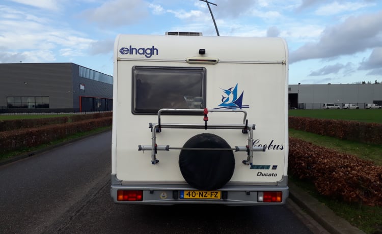 Leuke compacte camper voor mooie reizen.