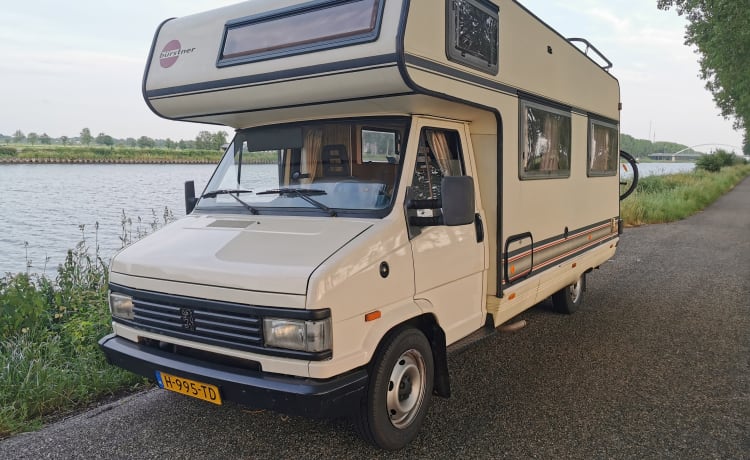 Lekker weg met deze 5 persoons camper!